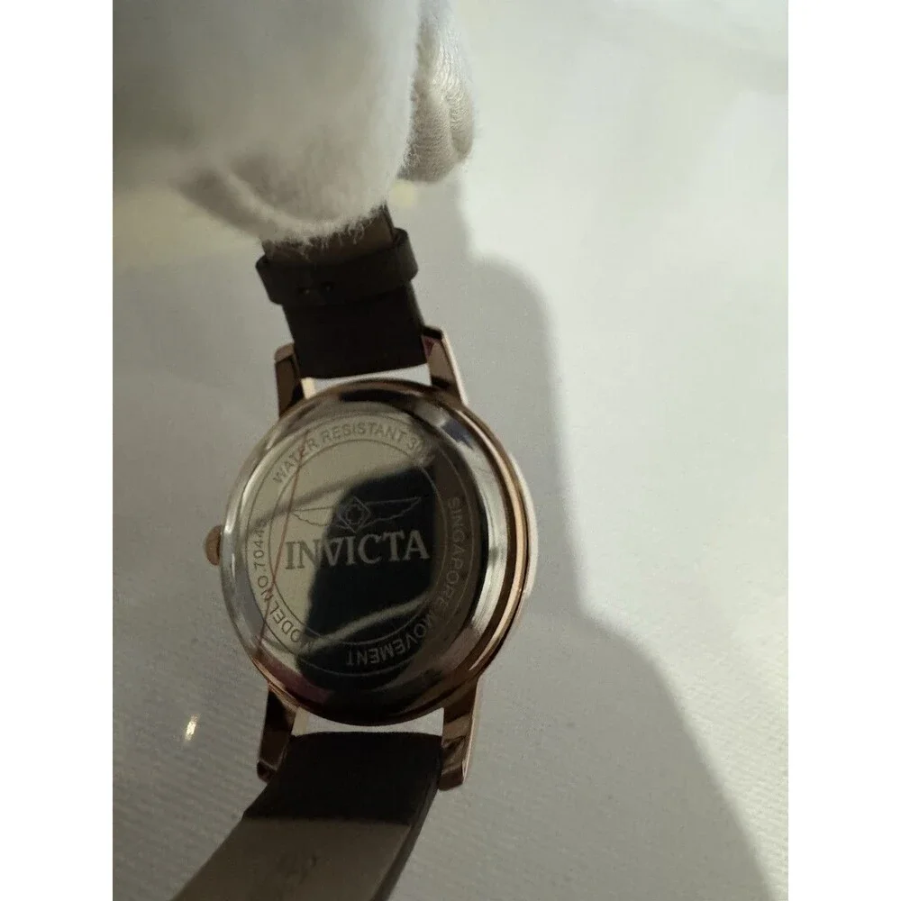 Invicta Women’s Dress Watch Celestial Ethera 31mm Brown/Chocolate Leather